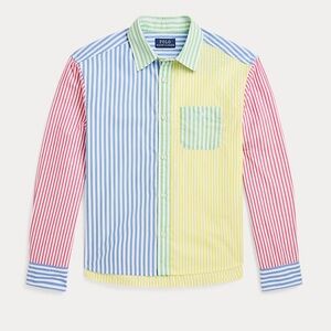 Colorful Striped Polo Ralph Lauren Button Up Shirt